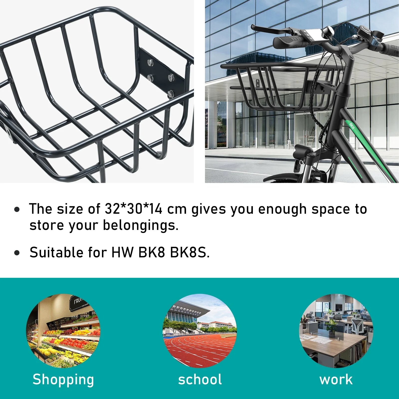 Bicycle Front Basket for BK8SP - Image 4