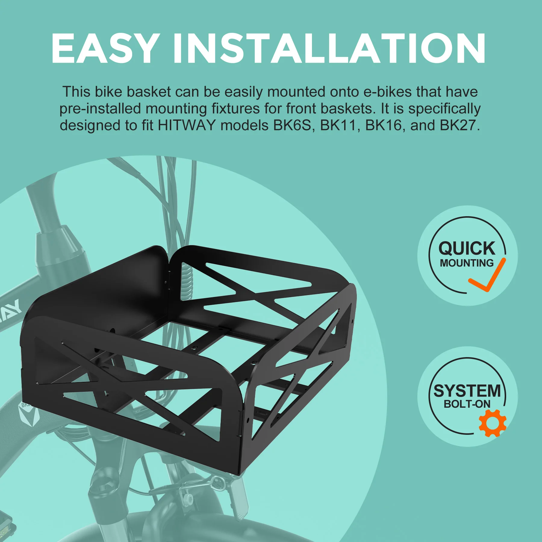 Bicycle Front Basket - Image 3