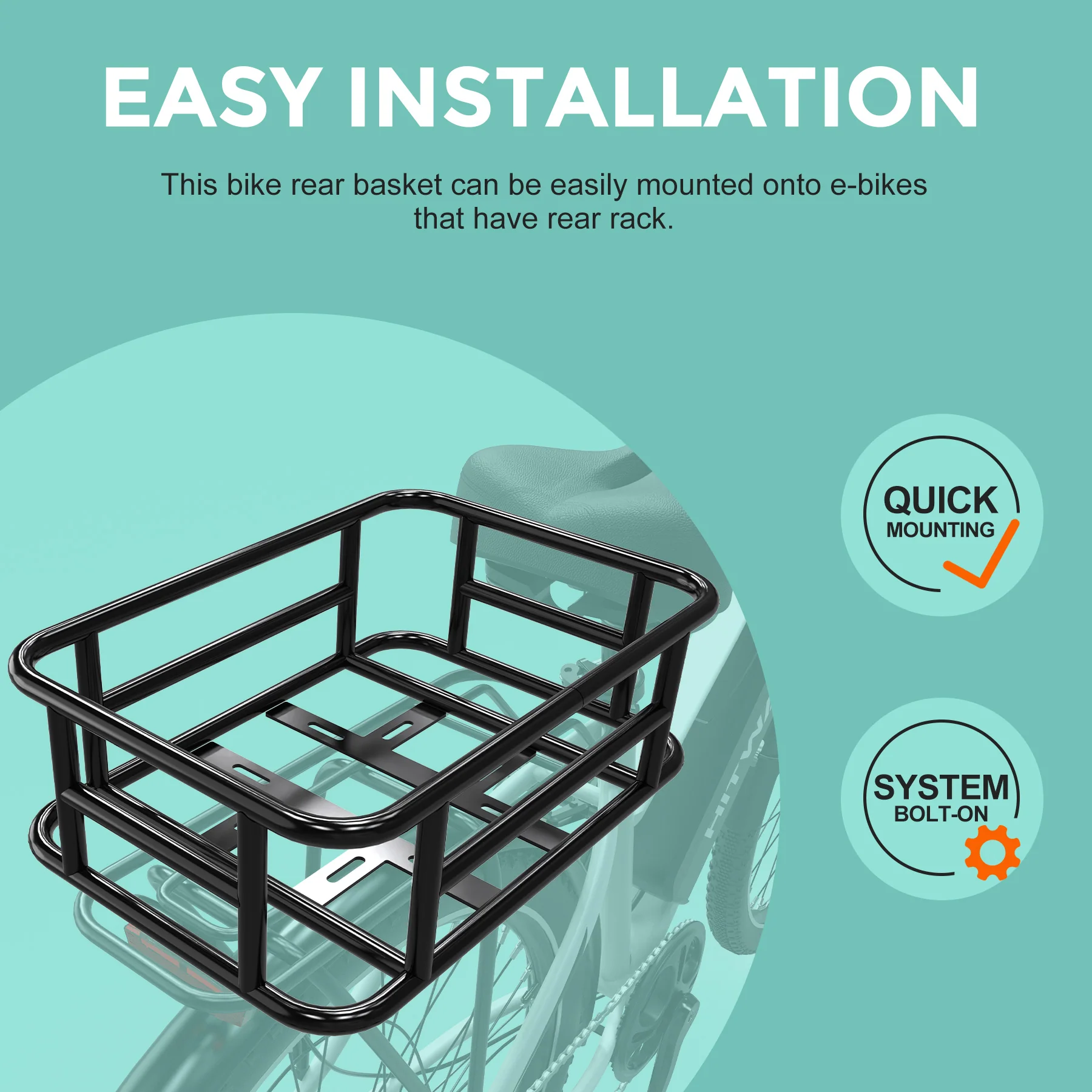 Bicycle Rear Basket - Image 4