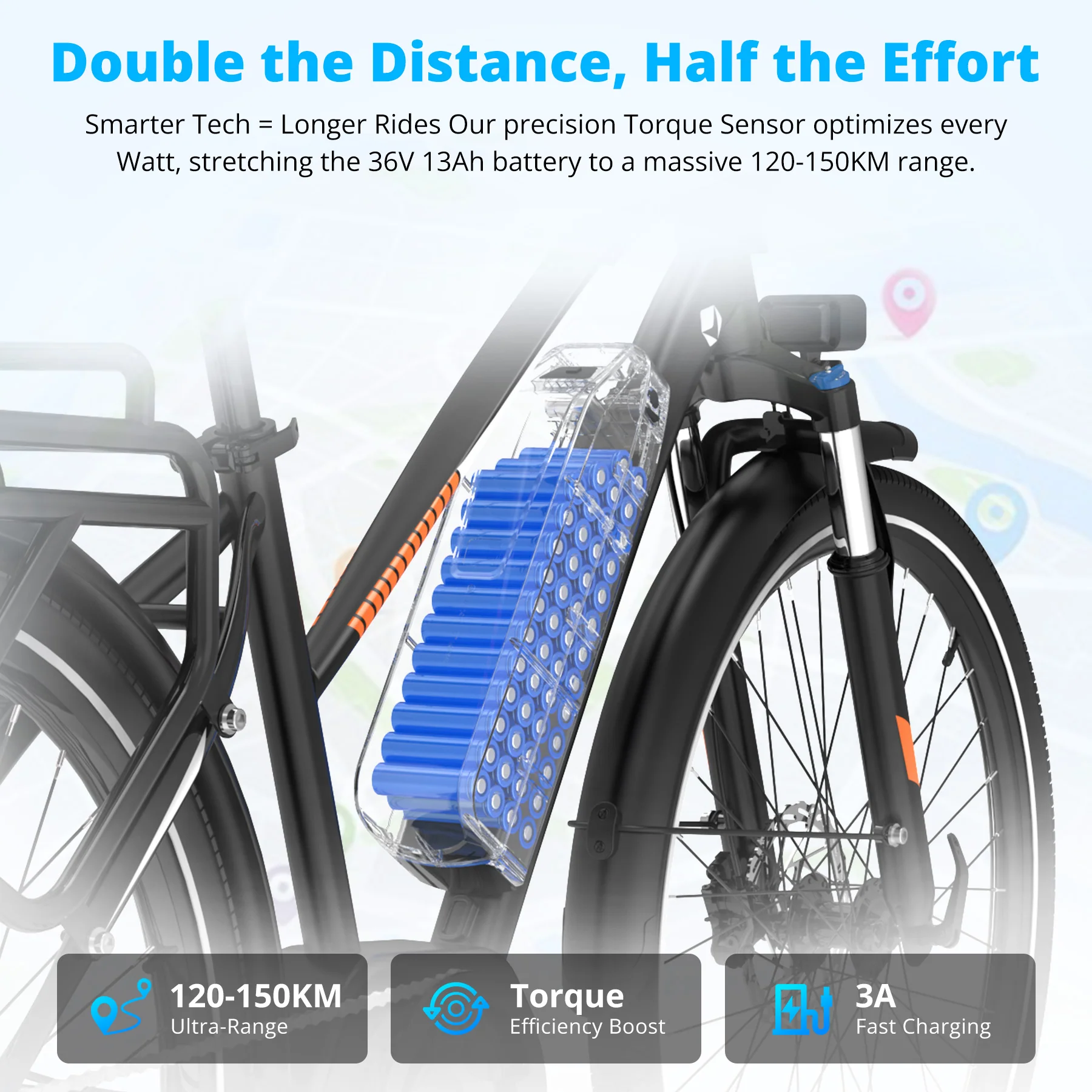 BK-U1 Mid-Drive Electric Bike - Image 4