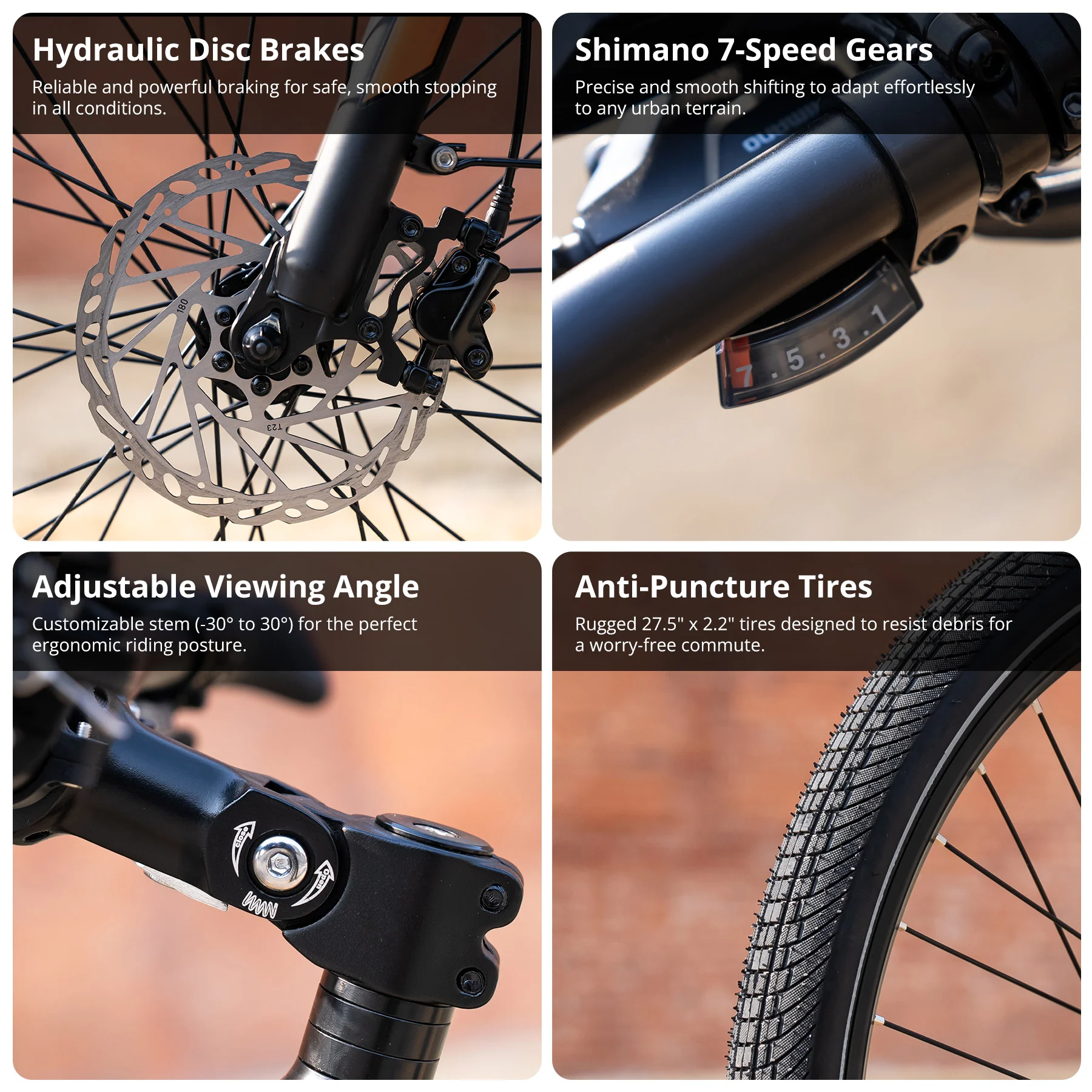 BK-U1 Mid-Drive Electric Bike - Image 6
