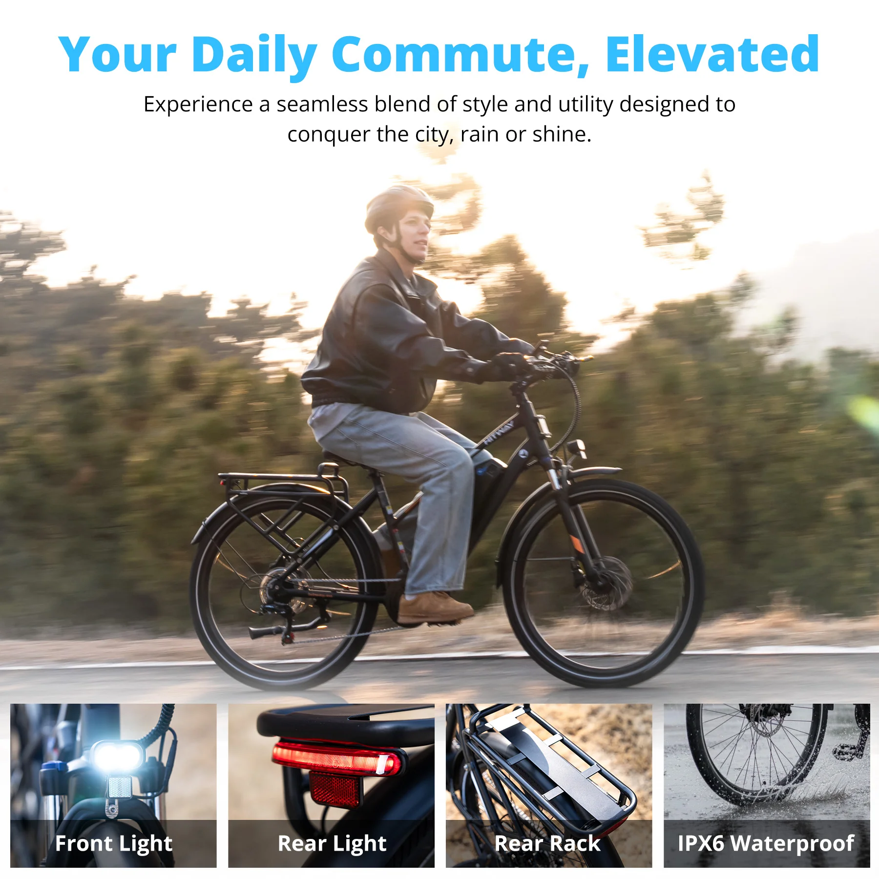 BK-U1 Mid-Drive Electric Bike - Image 7