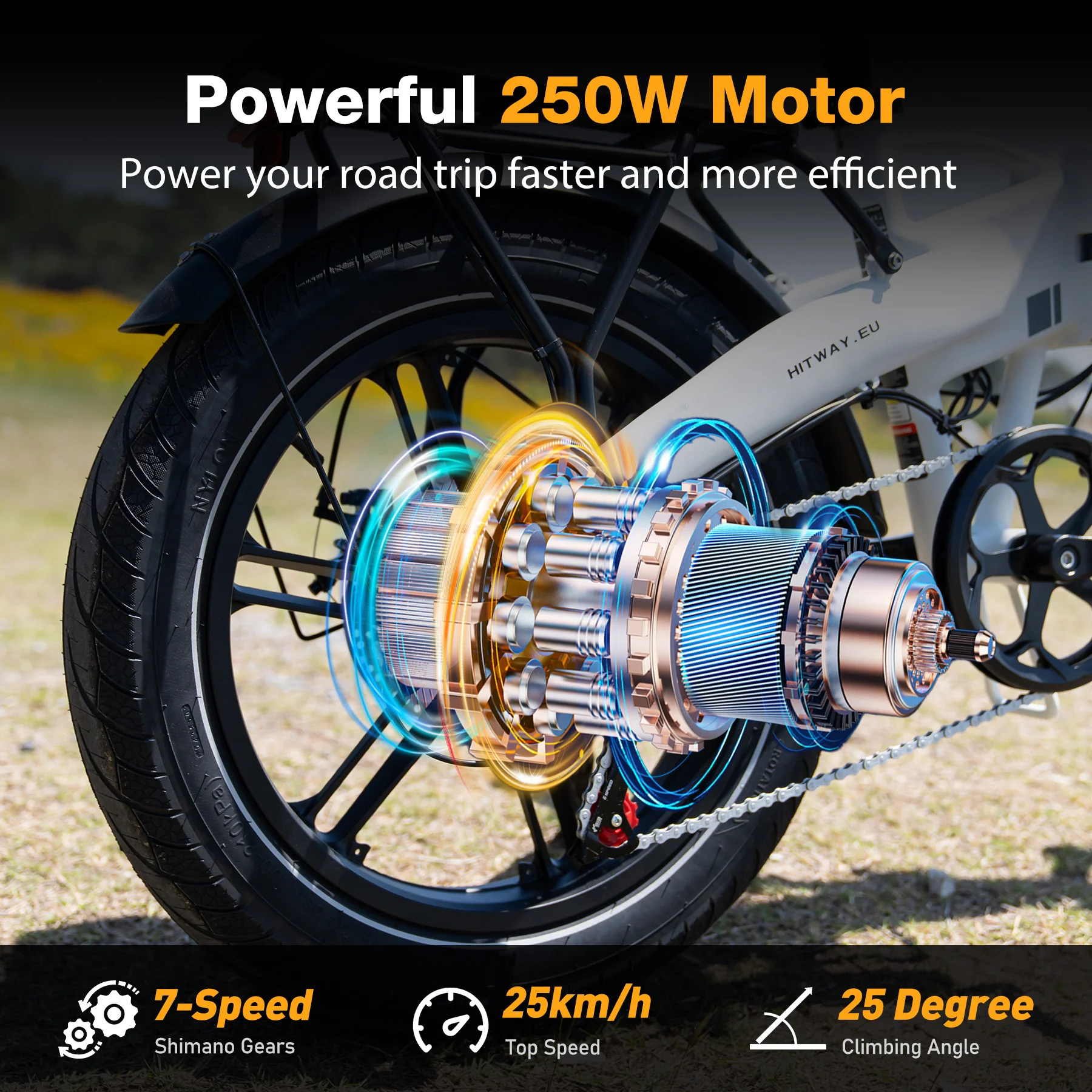 BK10S Folding Electric Bike - Image 4