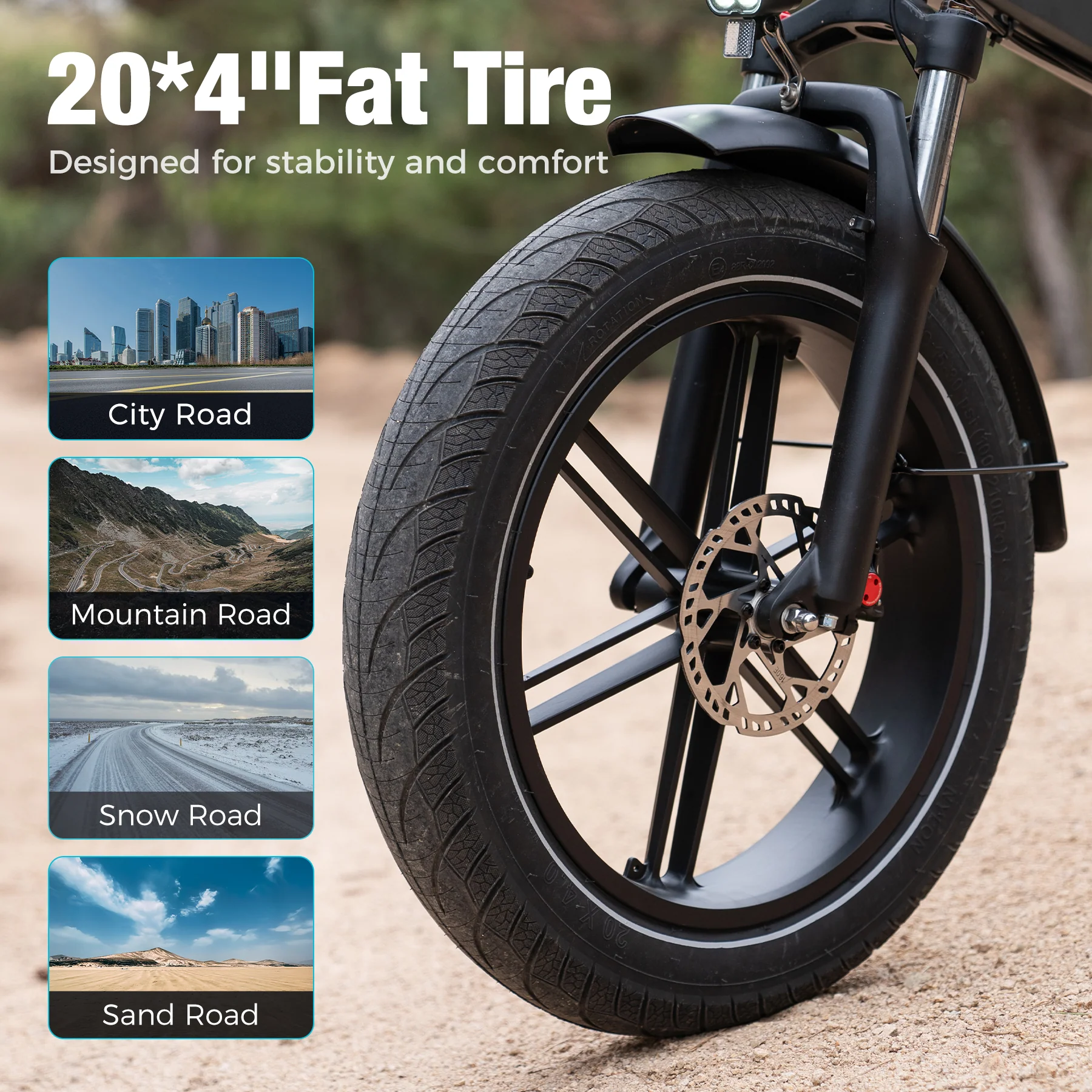 BK10S PRO Folding Electric Bike - Image 4