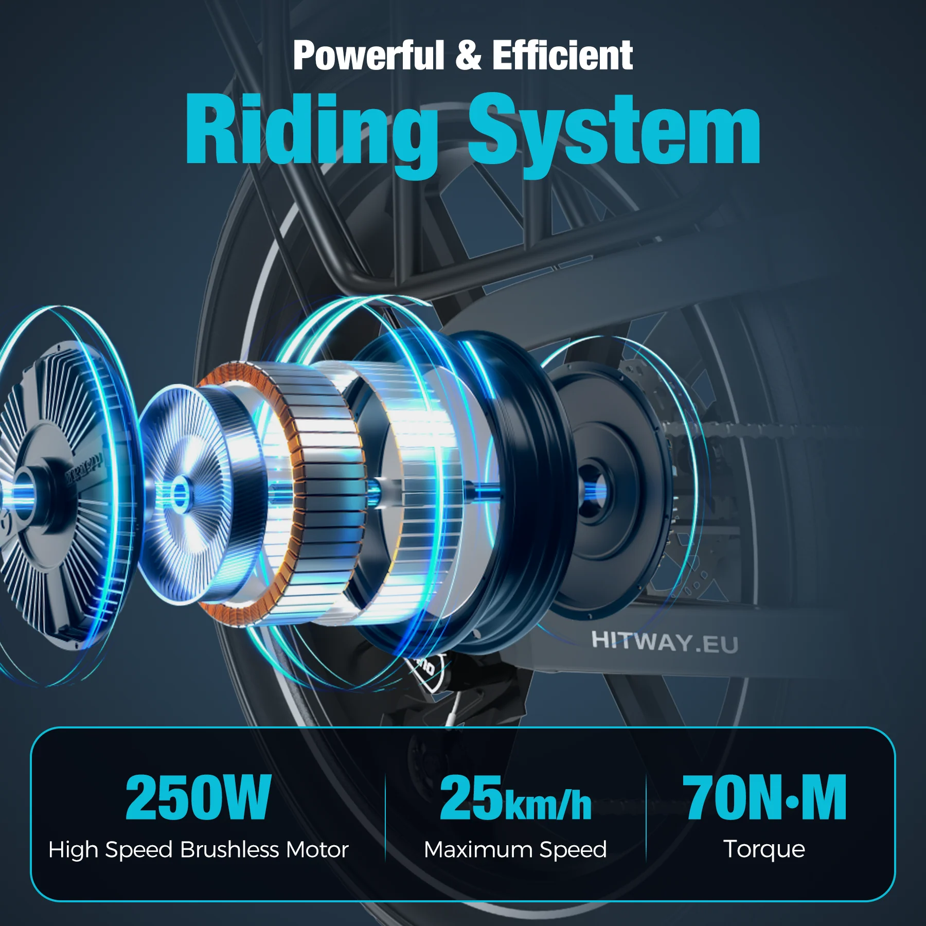BK10S PRO Folding Electric Bike - Image 6