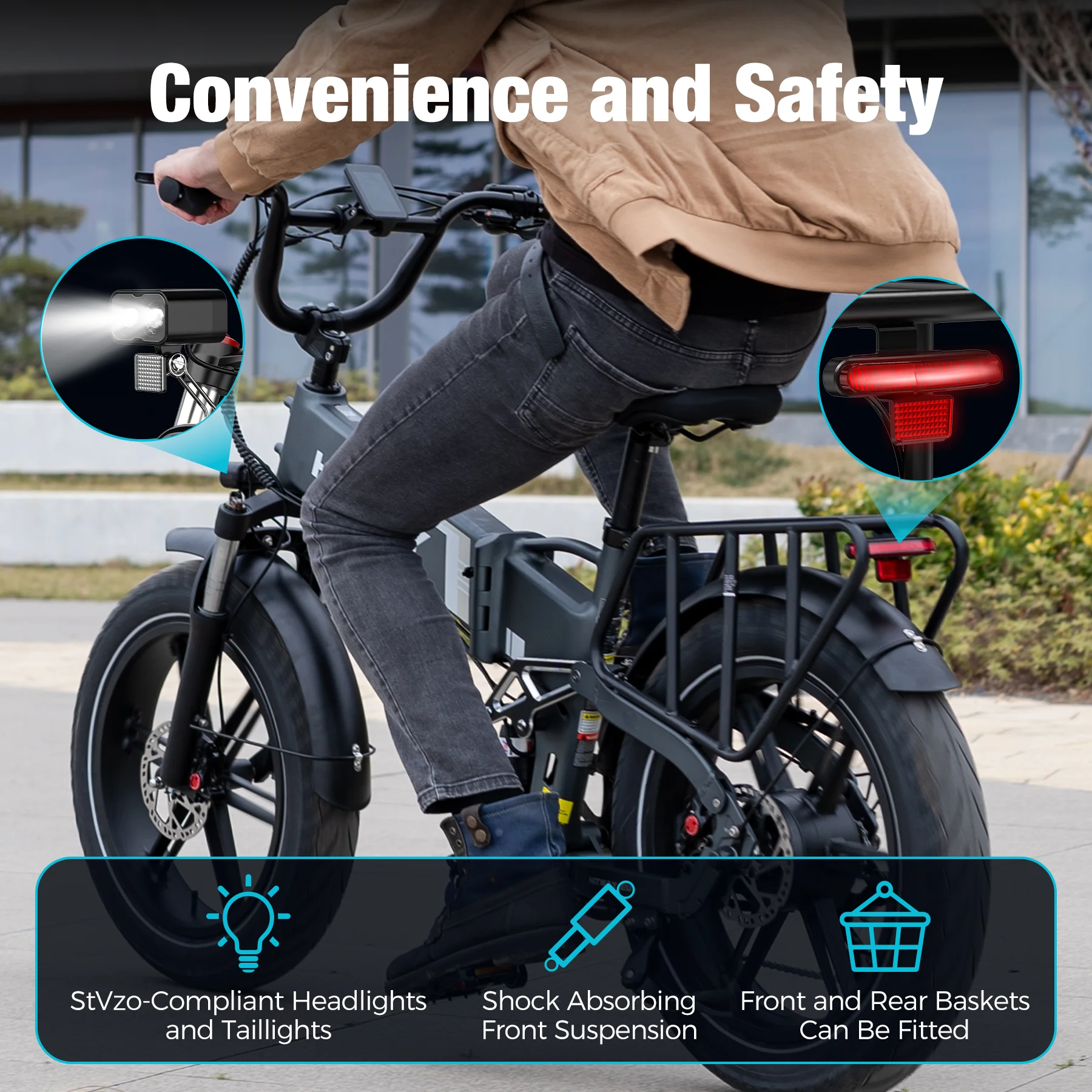 BK10S PRO Folding Electric Bike - Image 7