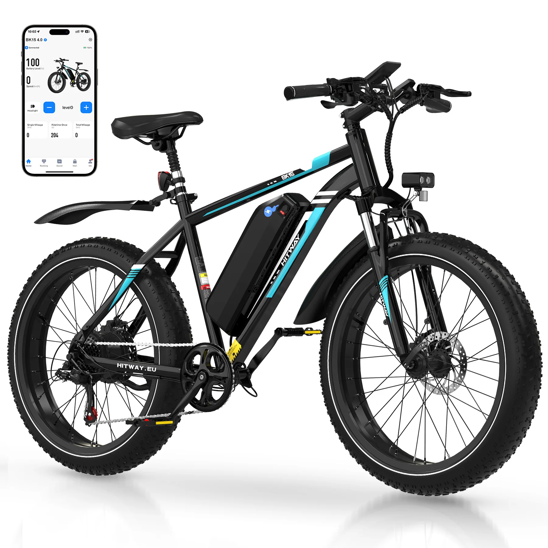 BK15 4.0 Fat Tyre Electric Bike - Image 8