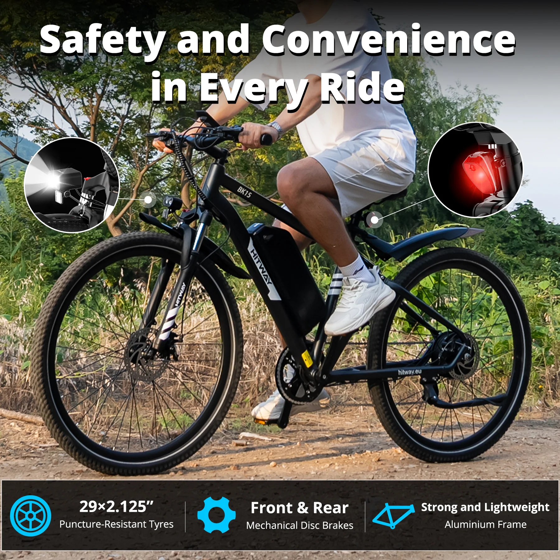 BK15PL 29 inch Electric Bike - Image 5