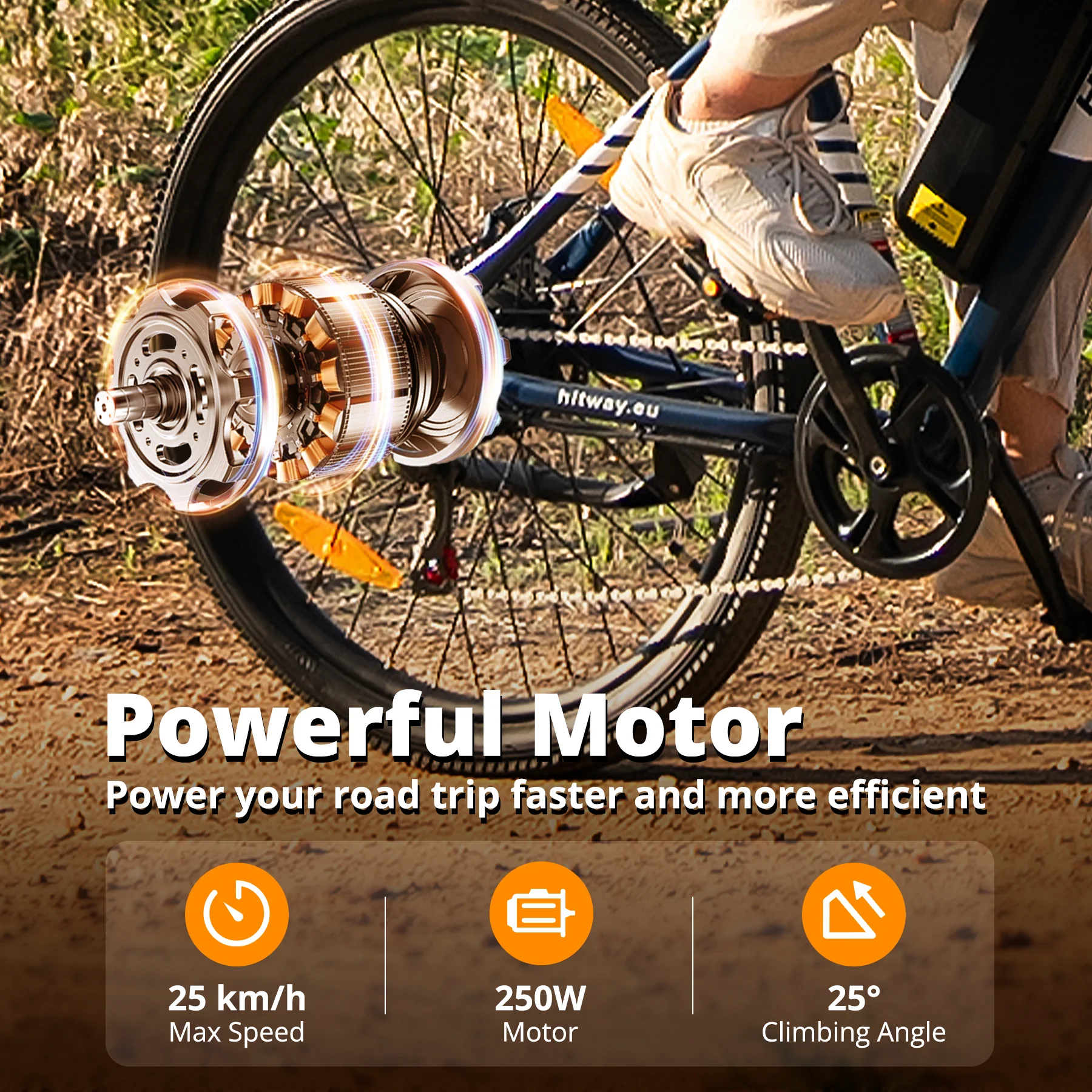BK15P 27.5 inch Electric Bike - Image 3