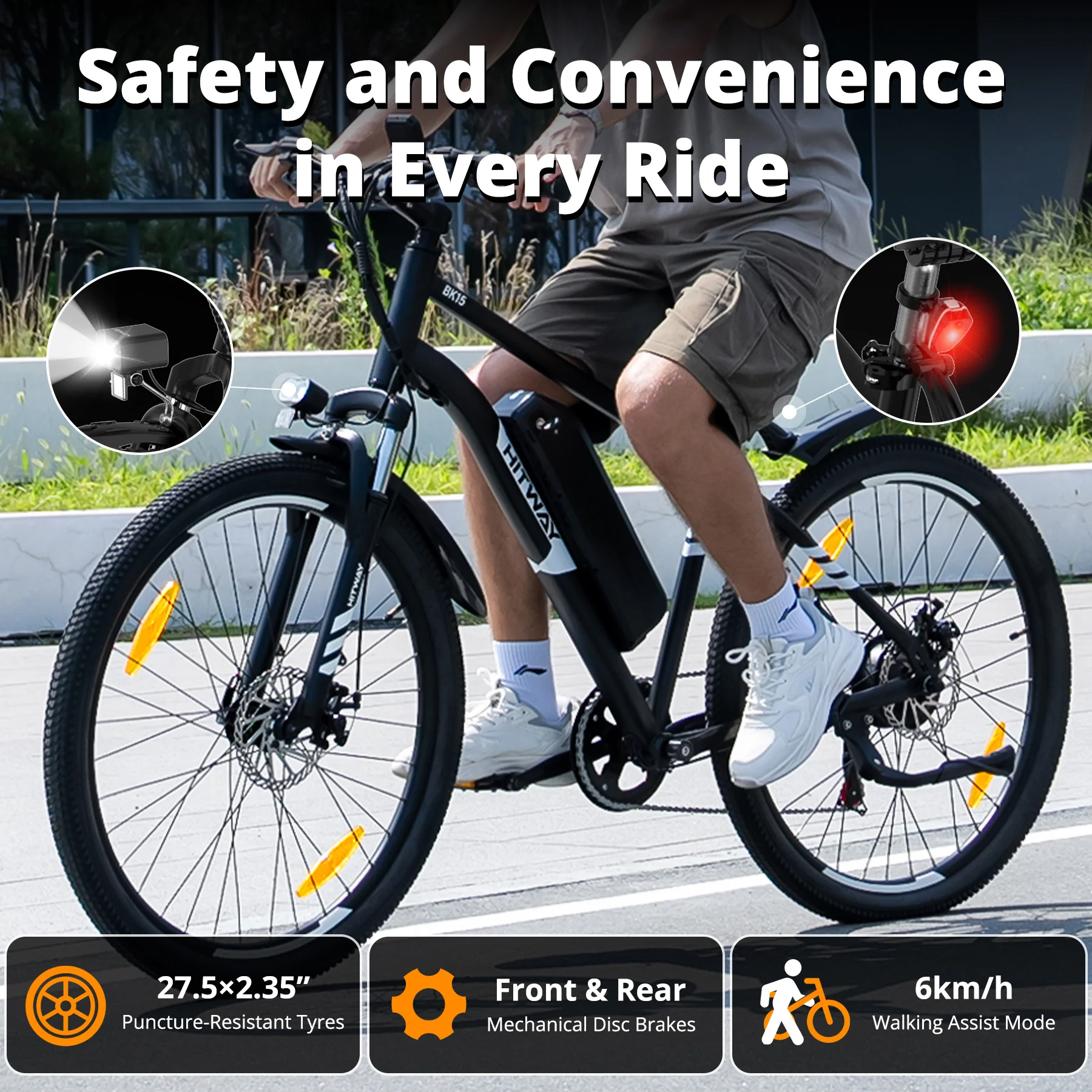 BK15P 27.5 inch Electric Bike - Image 4