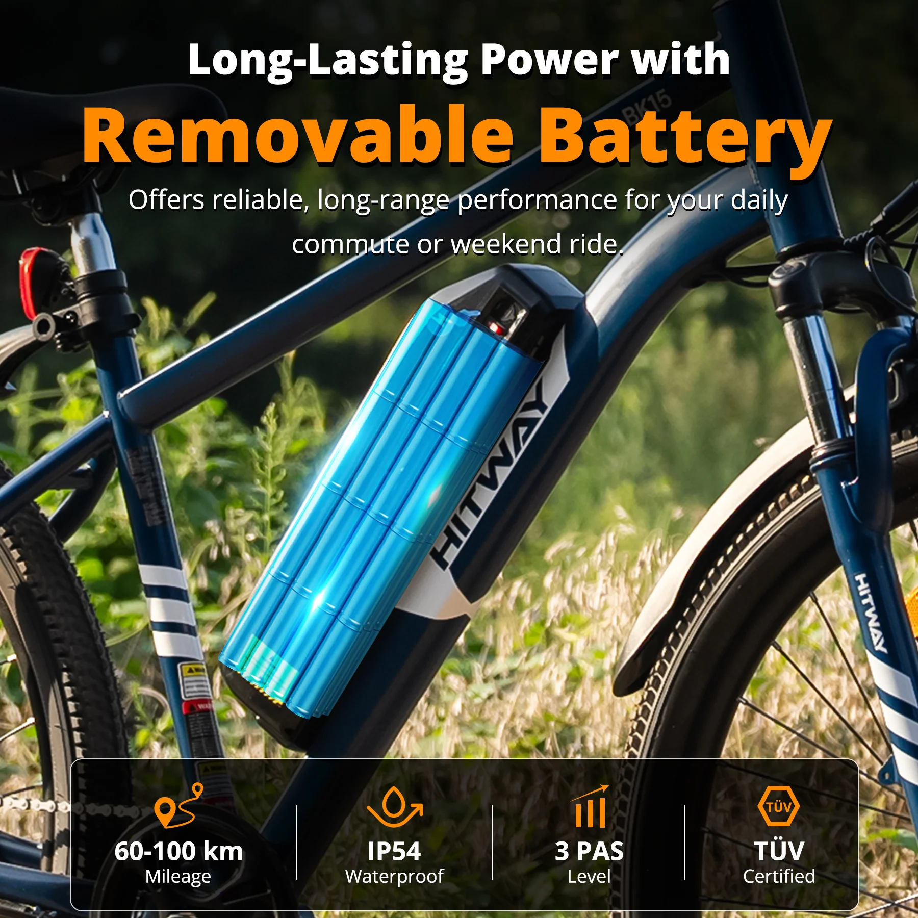 BK15P 27.5 inch Electric Bike - Image 5