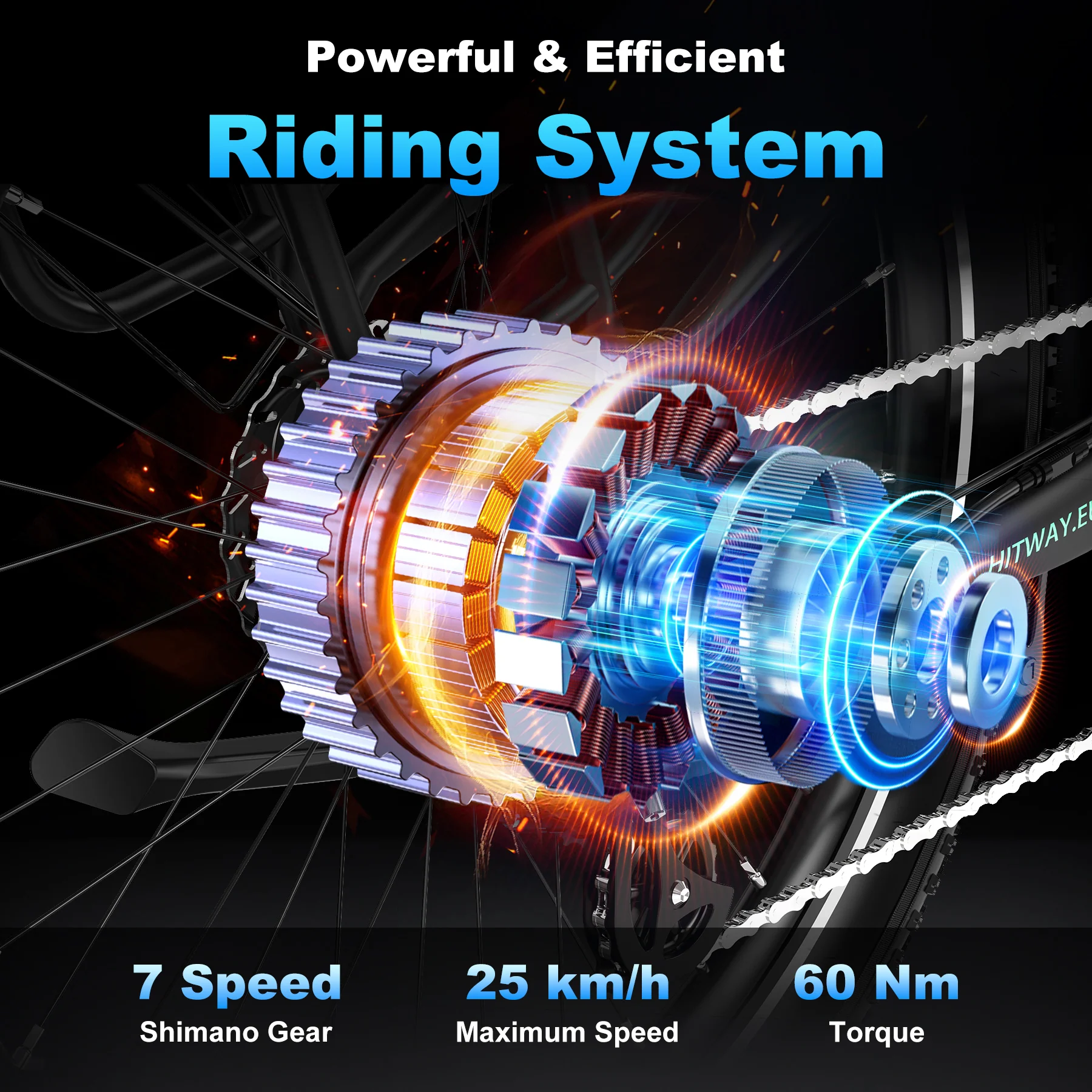 BK16 Electric Bike - Image 4