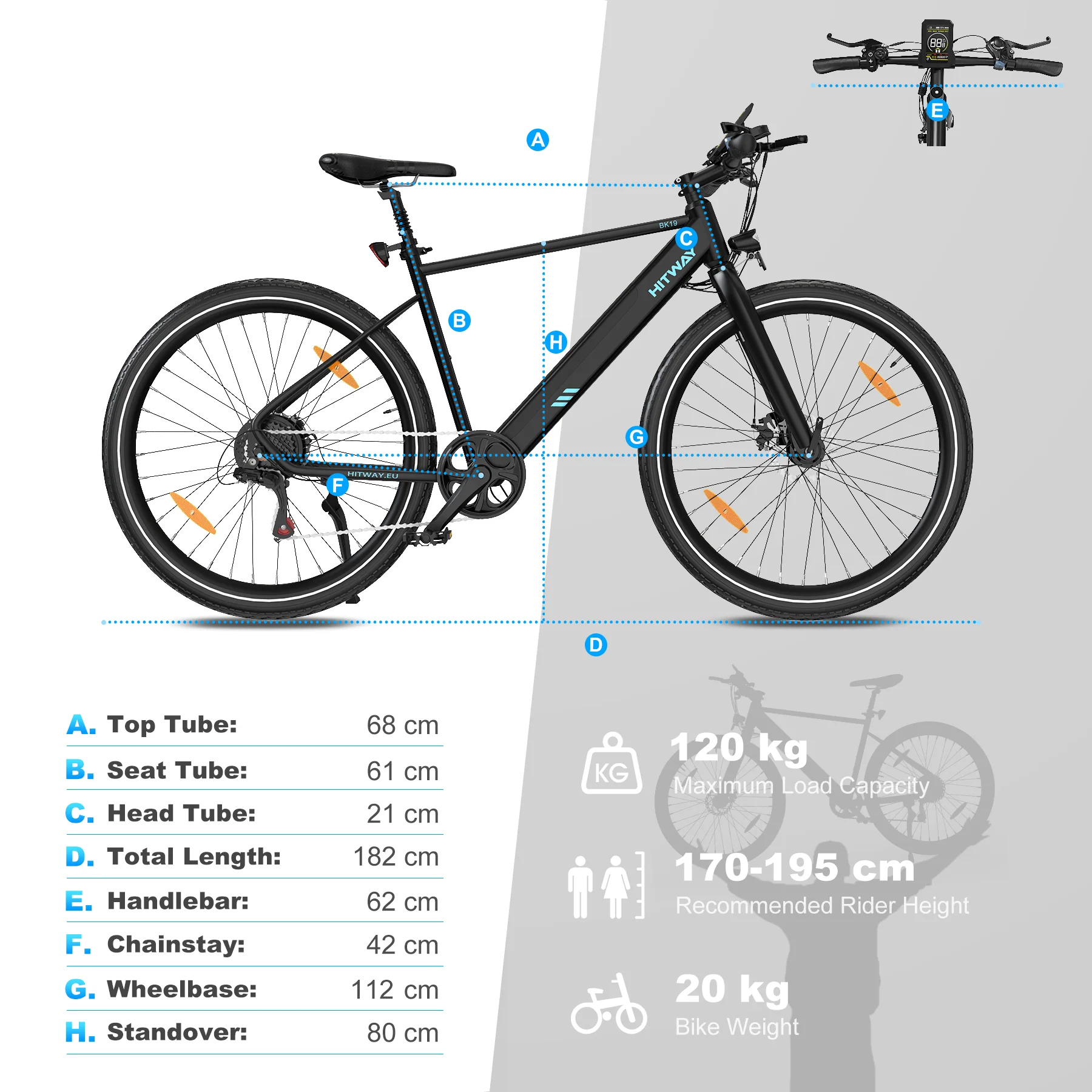 BK19 Road Electric Bike - Image 6