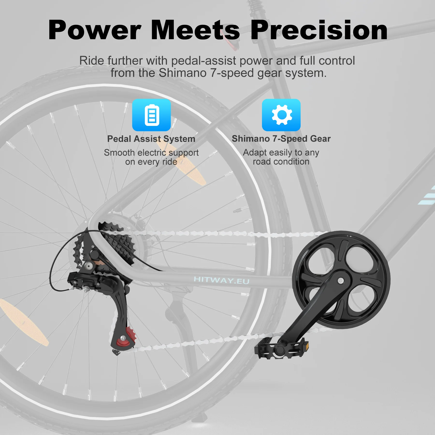 BK19 Road Electric Bike - Image 7