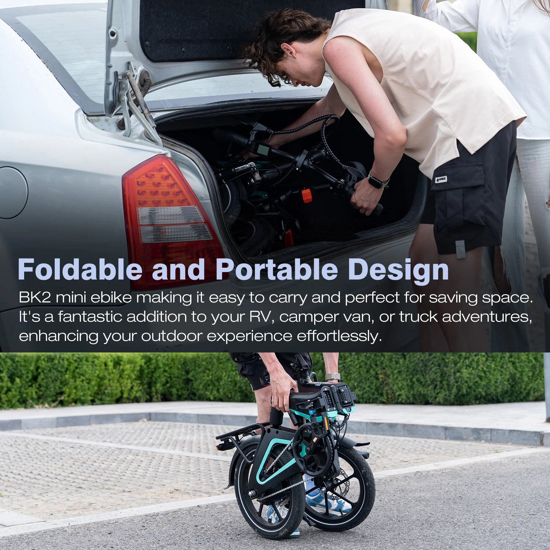 BK2 Folding Electric Bike - Image 8