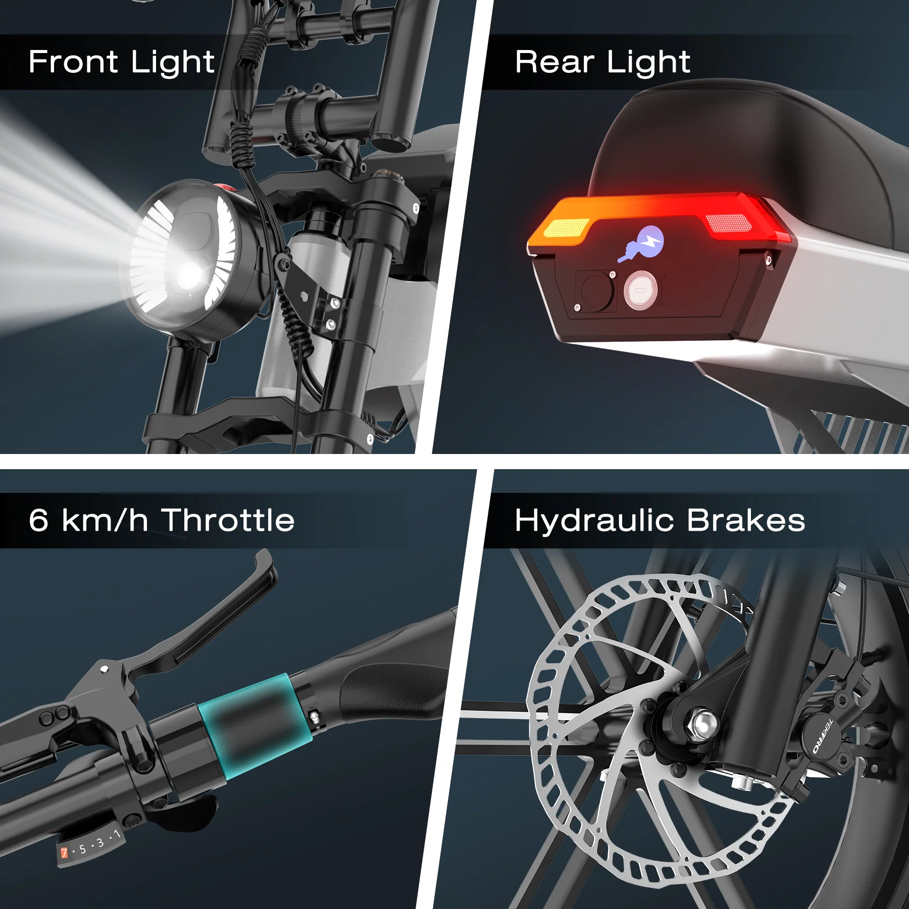 BK28 Fat Tyre Electric Bike - Image 7
