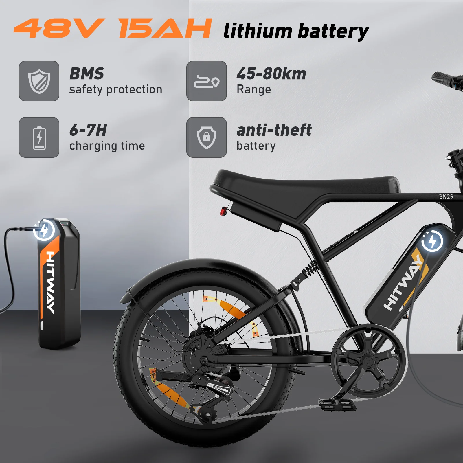 BK29 Electric Bike - Image 5