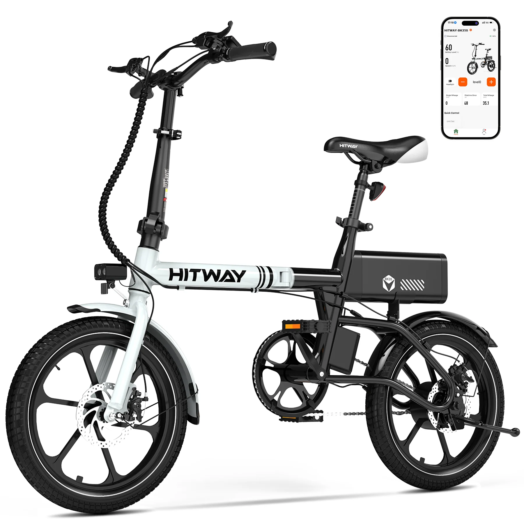BK35S Folding Electric Bike - Image 13
