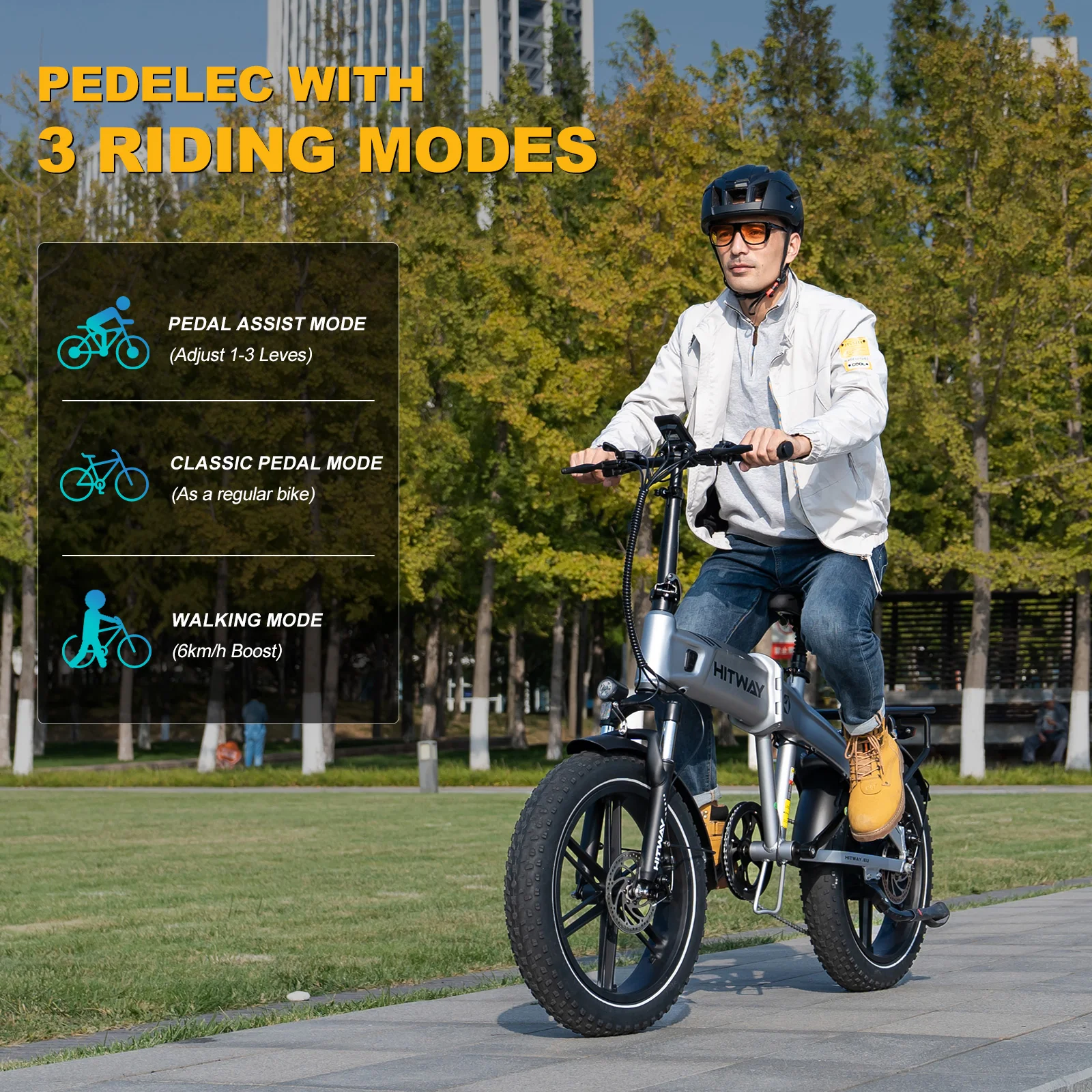 BK36 Folding Electric Bike - Image 5