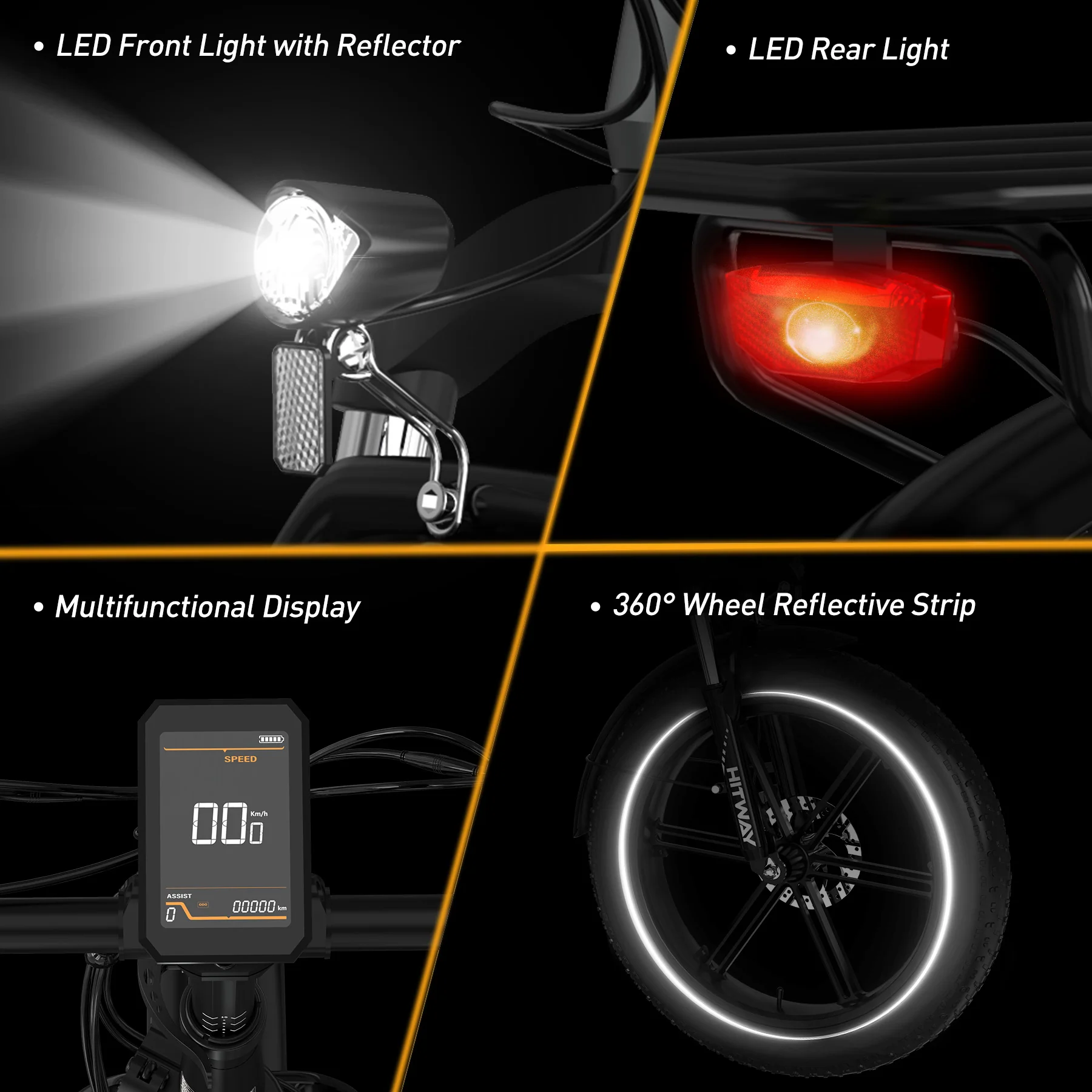 BK36 Folding Electric Bike - Image 7