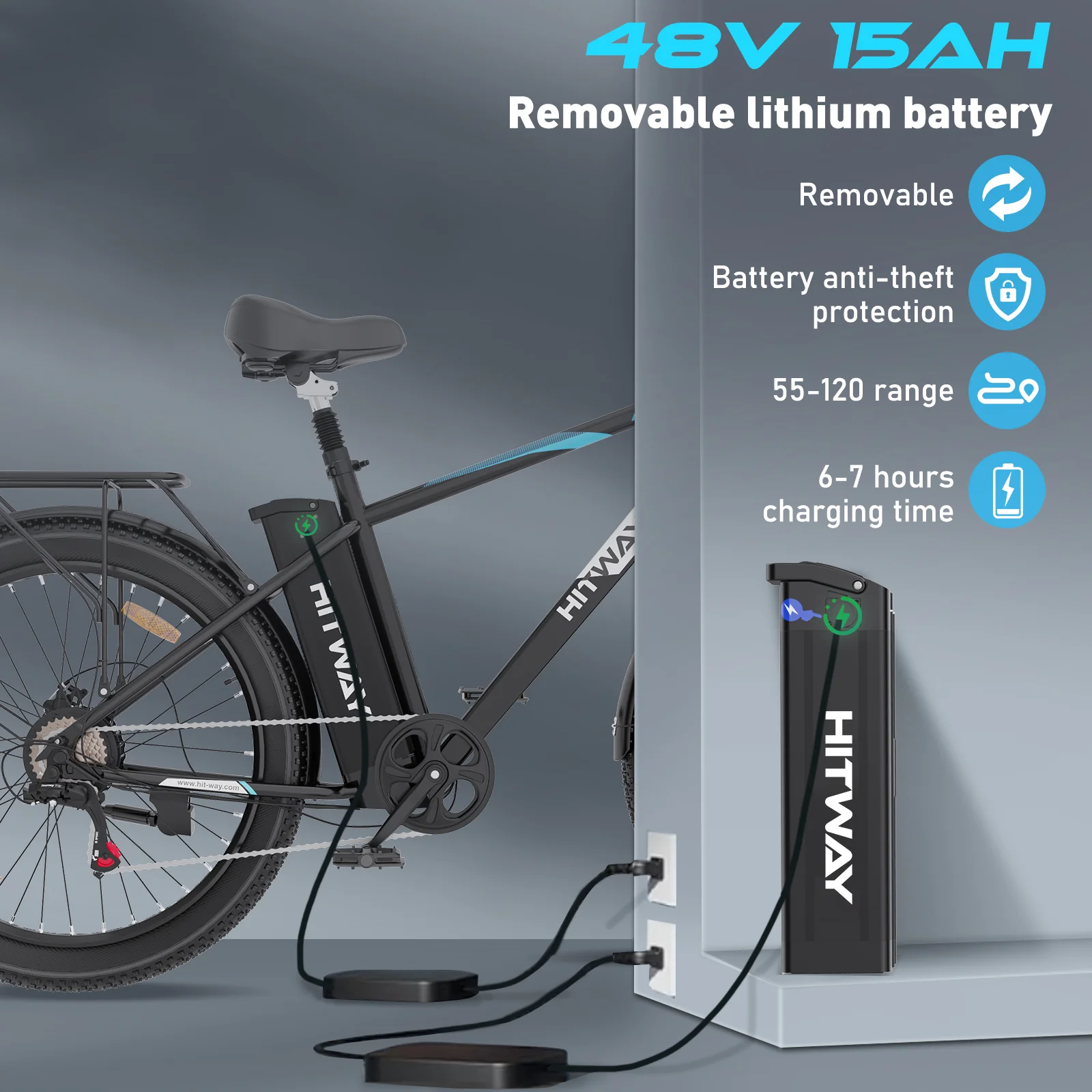 BK3MS Electric Bike - Image 2