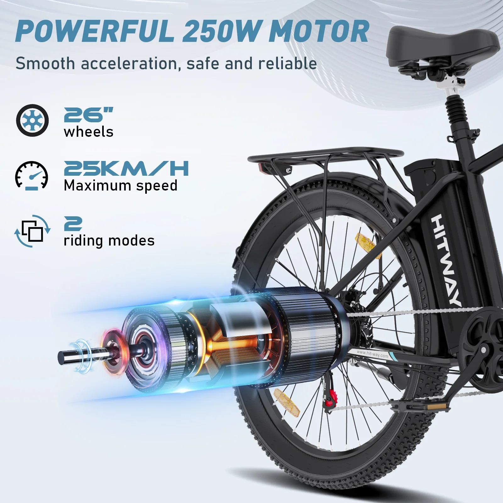 BK3MS Electric Bike - Image 4