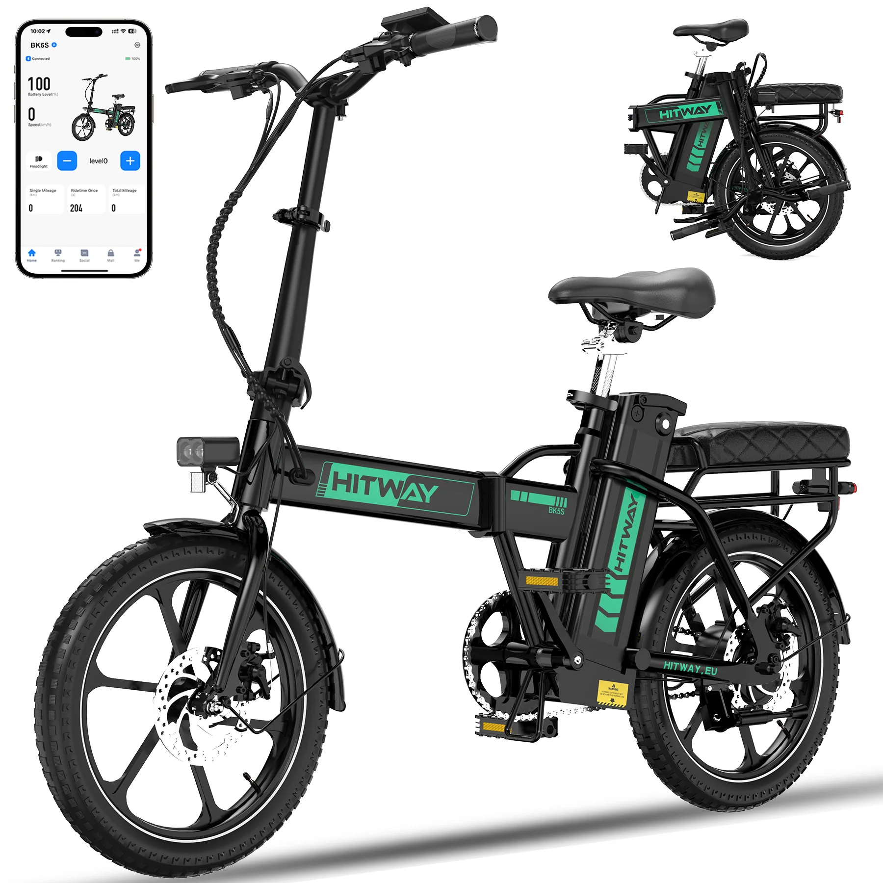 BK5SL Folding Electric Bike - Image 9