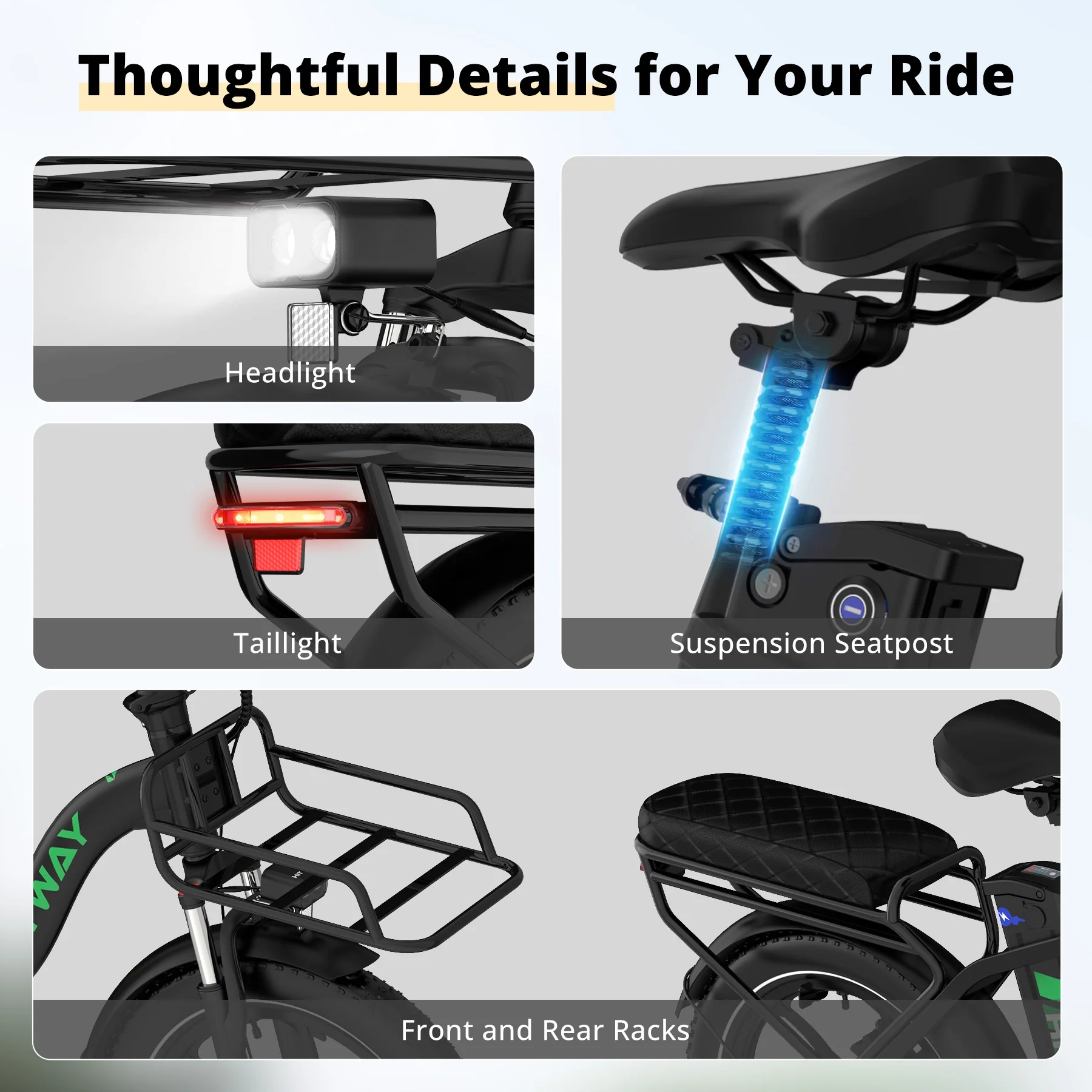 BK6S L1 Folding Electric Bike - Image 7