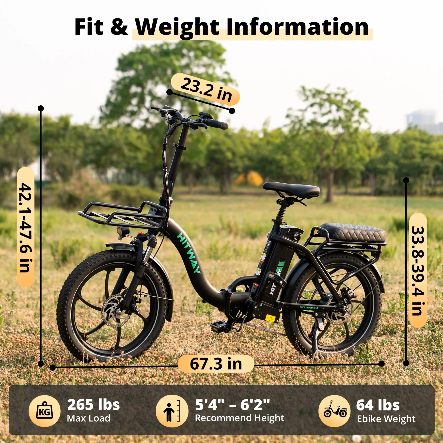 BK6S L1 Folding Electric Bike - Image 8