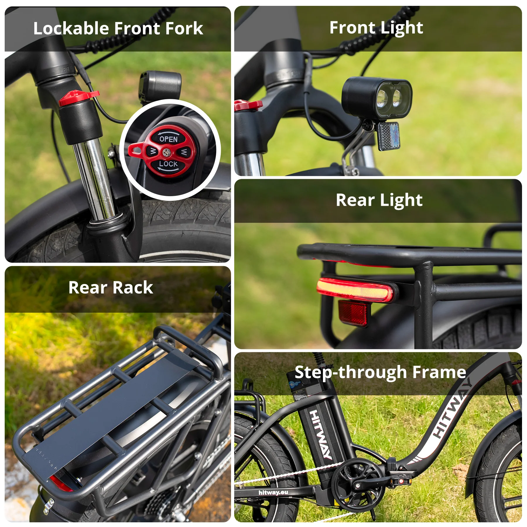 BK6S Pro Folding Electric Bike - Image 7