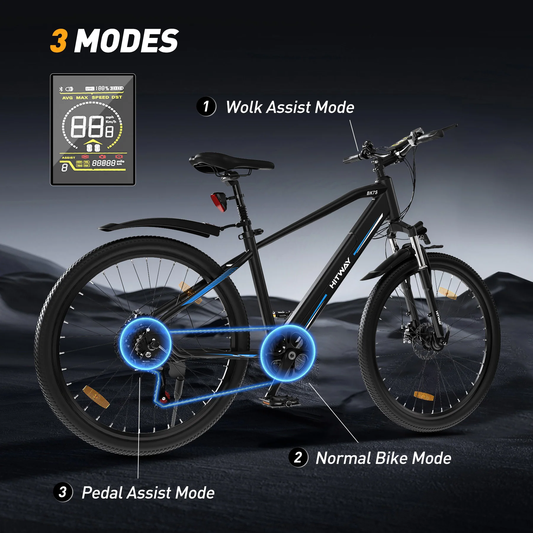 BK7S Electric Bike - Image 4