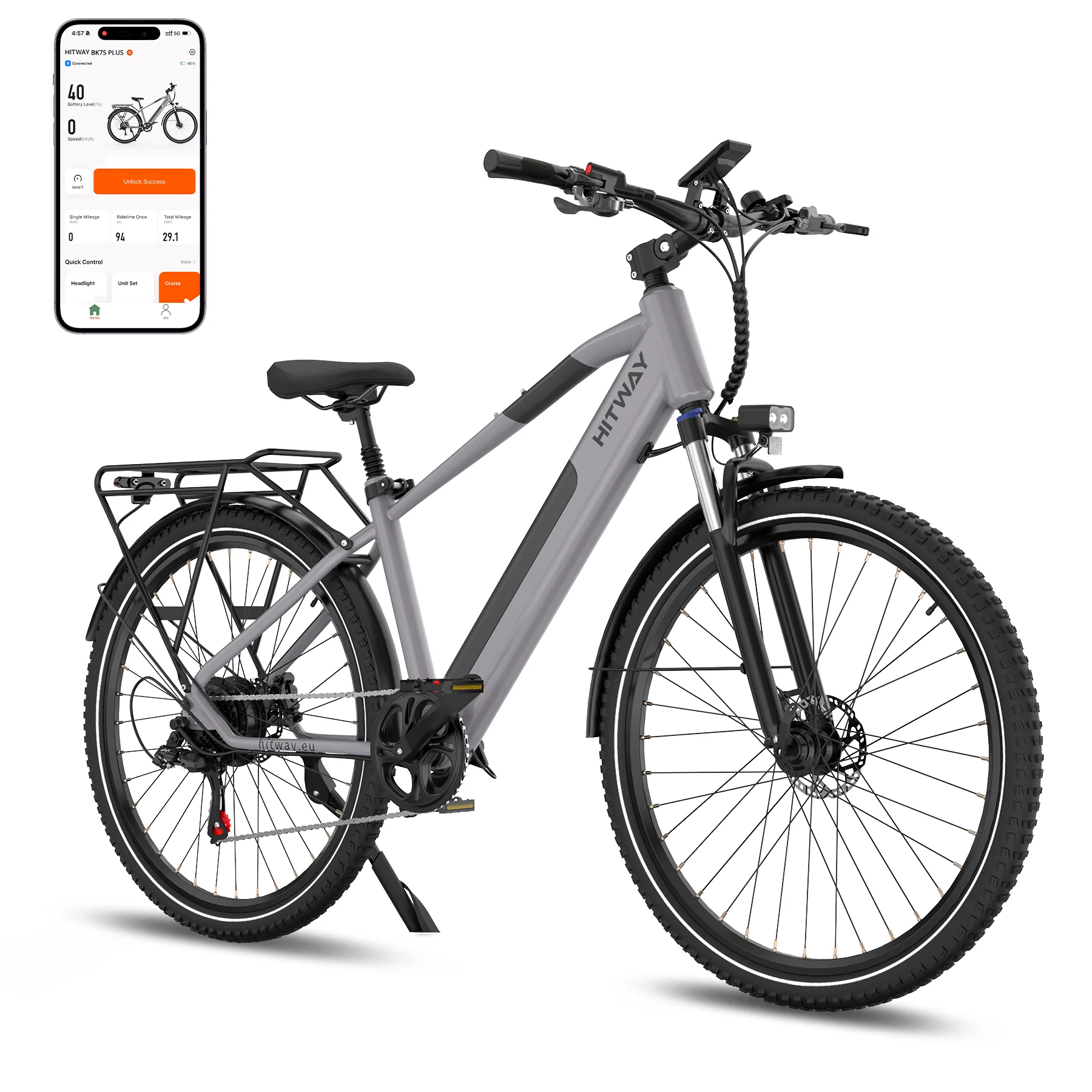 BK7S Plus 29 inch Electric Bike - Image 16