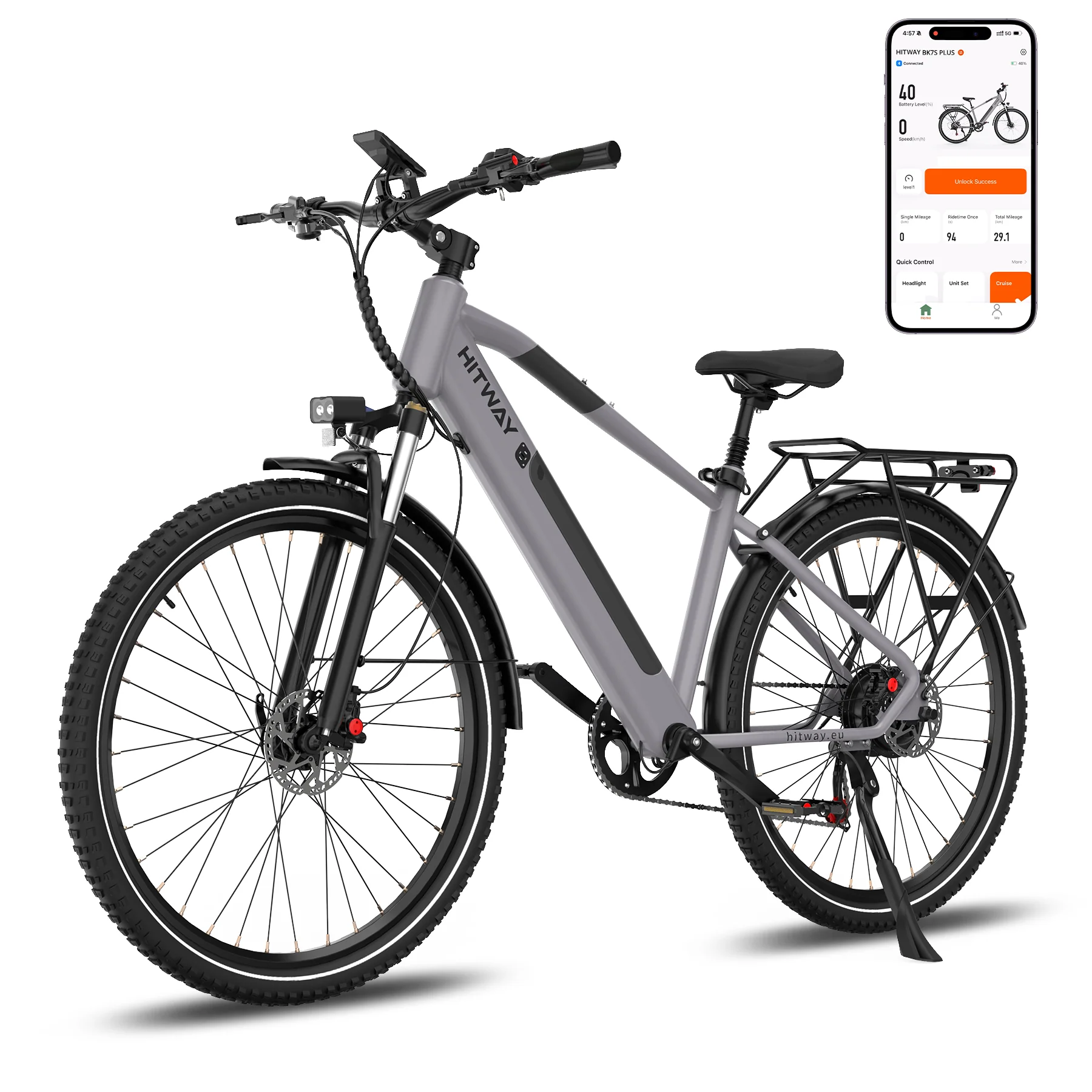 BK7S Plus 29 inch Electric Bike - Image 17