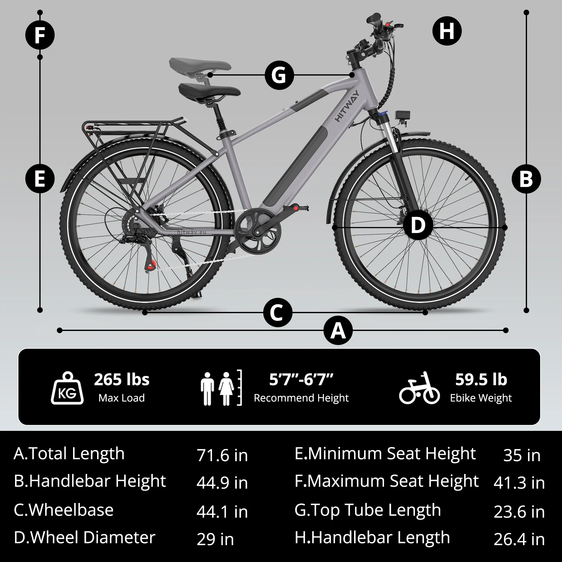 BK7S Plus 29 inch Electric Bike - Image 7