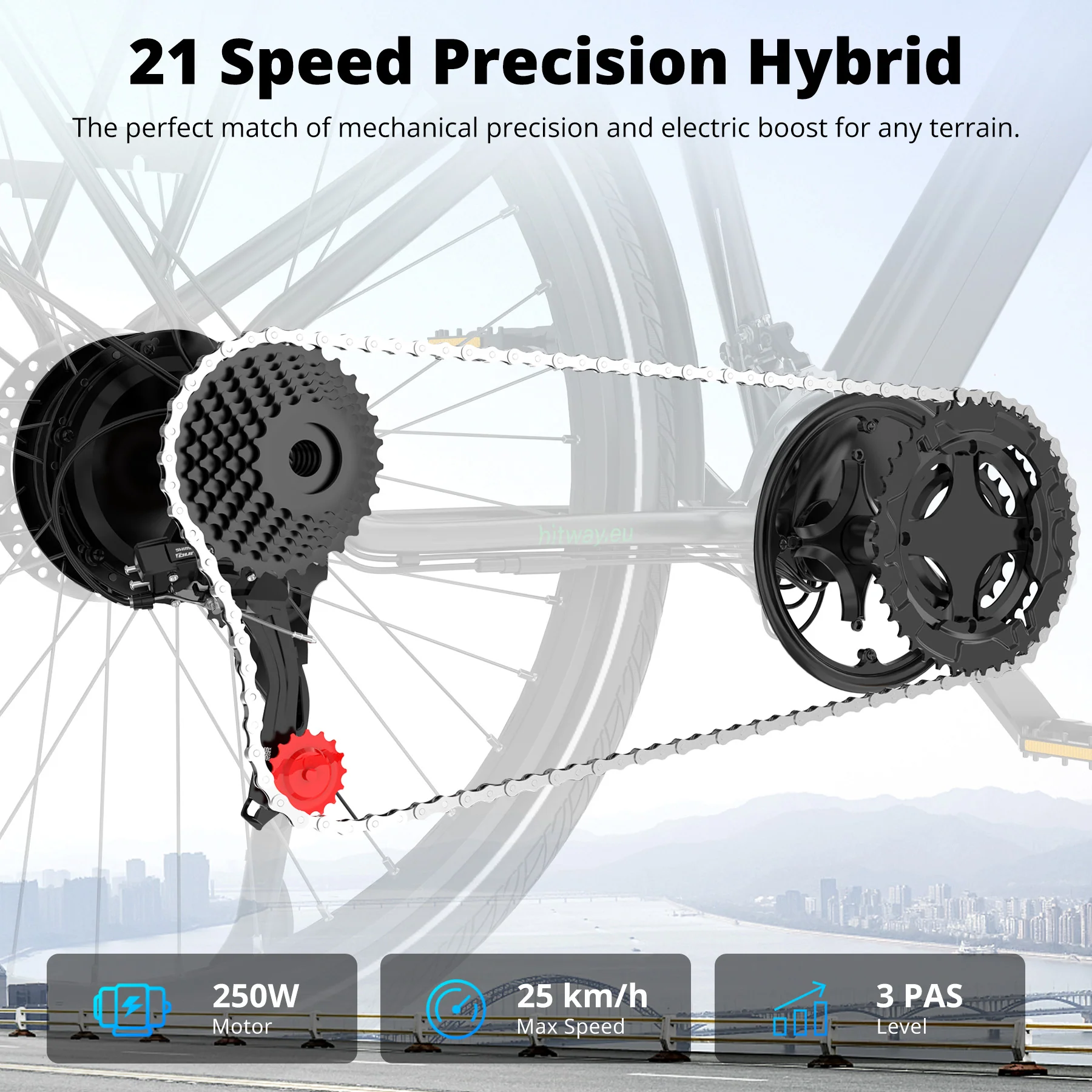 BK7S Pro 27.5 inch Electric Bike - Image 4