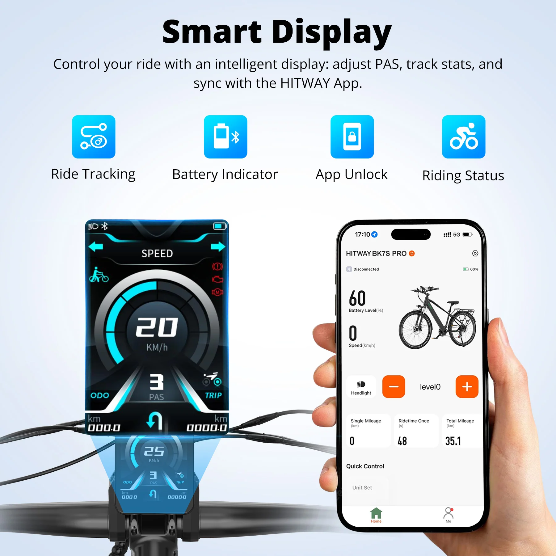 BK7S Pro 27.5 inch Electric Bike - Image 6