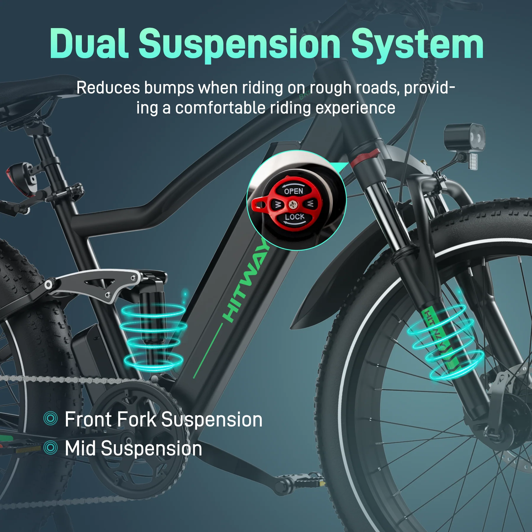 BK9S Electric Bike with APP - Image 3