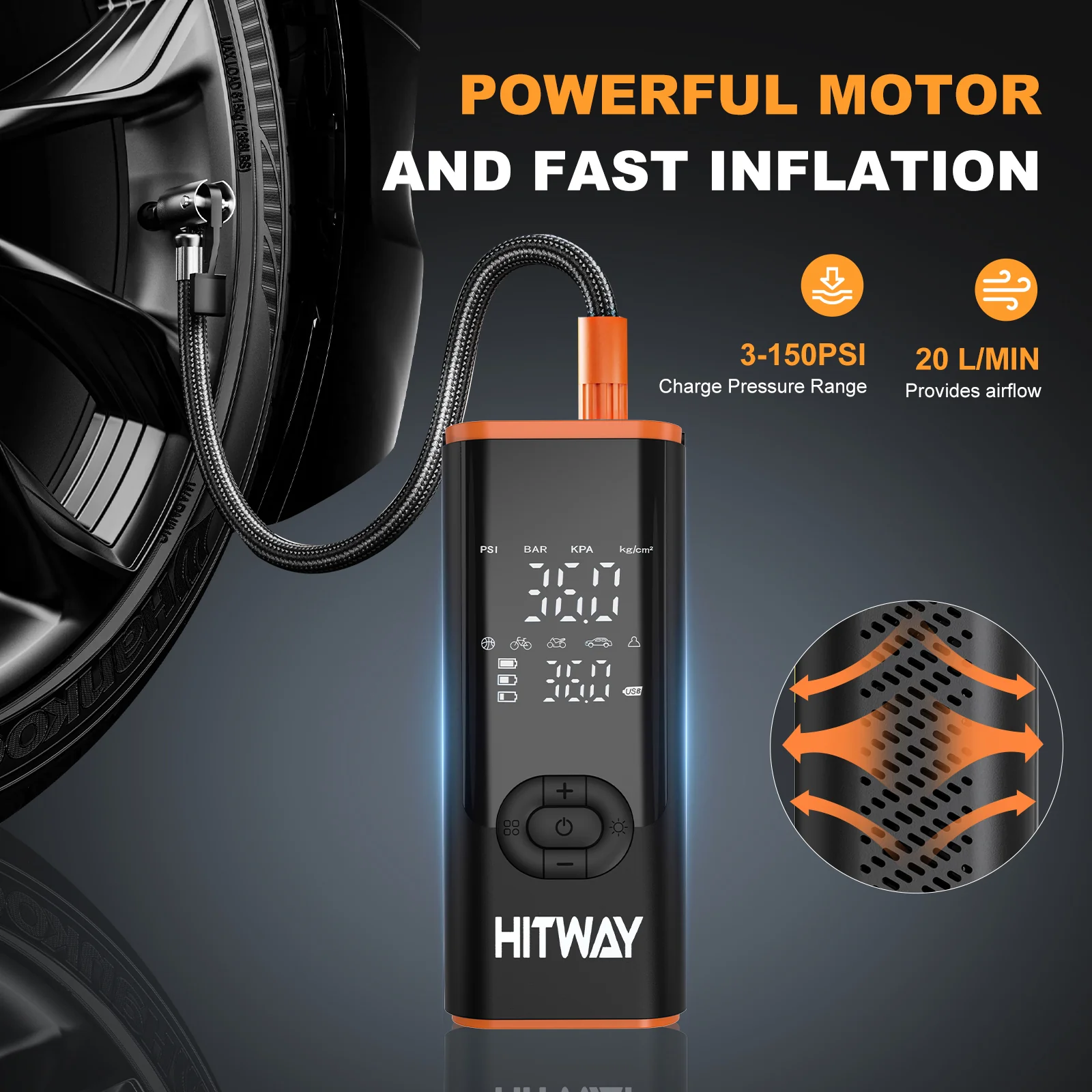 Portable Electric Air Pump - Image 5